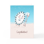 Dish & Spoon Wedding Congratulations Greeting Card
