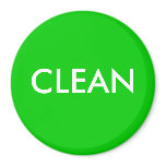 Dish Washer Magnet - CLEAN