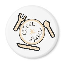 Dishwasher Clean / Dirty Dishes Magnet