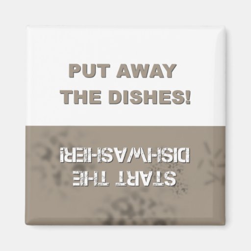 Dishwasher Clean/Dirty Fridge Zazzle