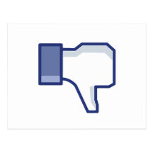Dislike it post card