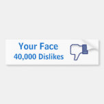 Disliked Bumper Sticker 2