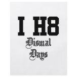 Dismal days flyer design