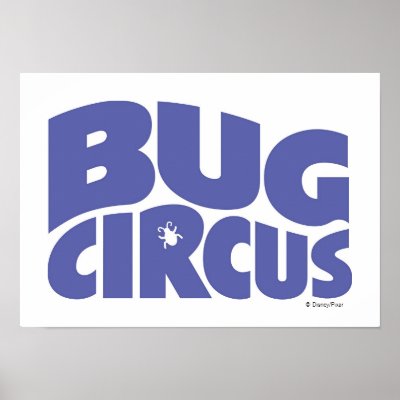 Disney A Bug's Life Circus posters