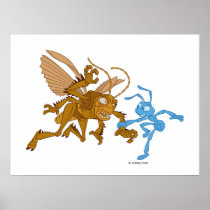 Disney A Bug's Life Flik and Hopper Posters