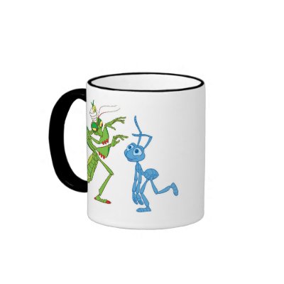 Disney A Bug's Life Flik and Manny mugs