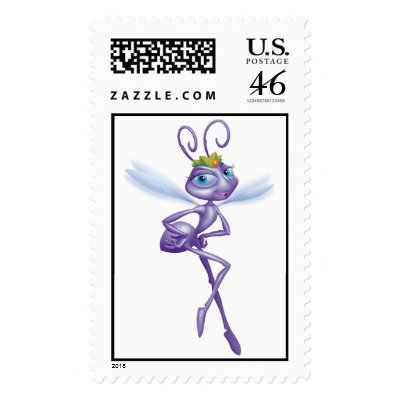 Disney A Bug's Life Princess Atta flying postage