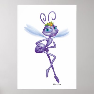 Disney A Bug's Life Princess Atta flying posters