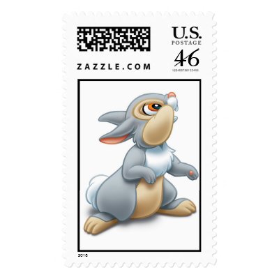 Disney Bambi Thumper sitting postage