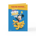 Disney Birthday Party cards