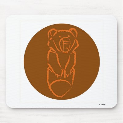 Disney Brother Bear Koda design mousepads