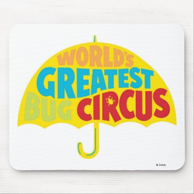 Disney Bug's Life Bug Circus mousepads
