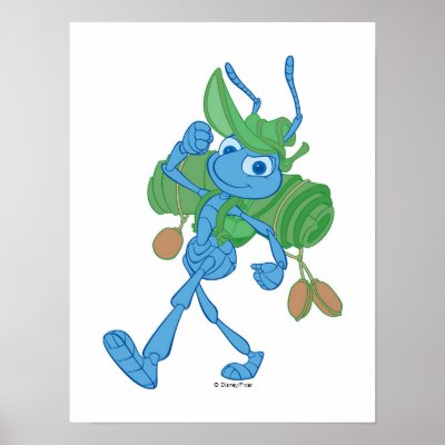 Disney Bug's Life Flik Hiking posters