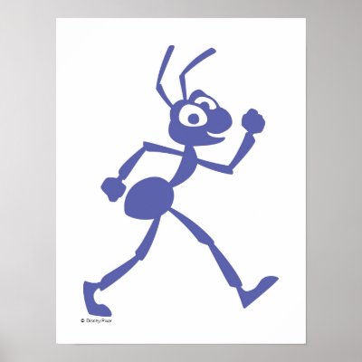 Disney Bug's Life Flik running posters