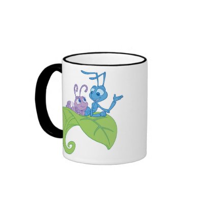 Disney Bug's Life Princess Dot and Flik mugs