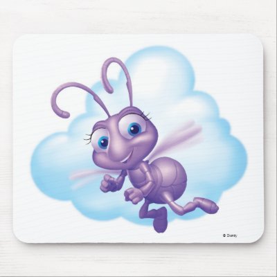 Disney Bug's Life Princess Dot flying mousepads
