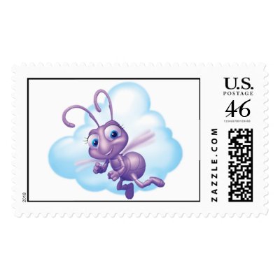 Disney Bug's Life Princess Dot flying stamps