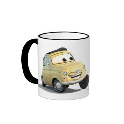 Disney Cars Guido and Luigi mugs