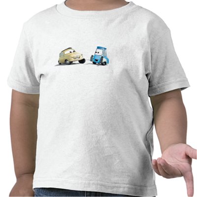 Disney Cars Guido and Luigi t-shirts