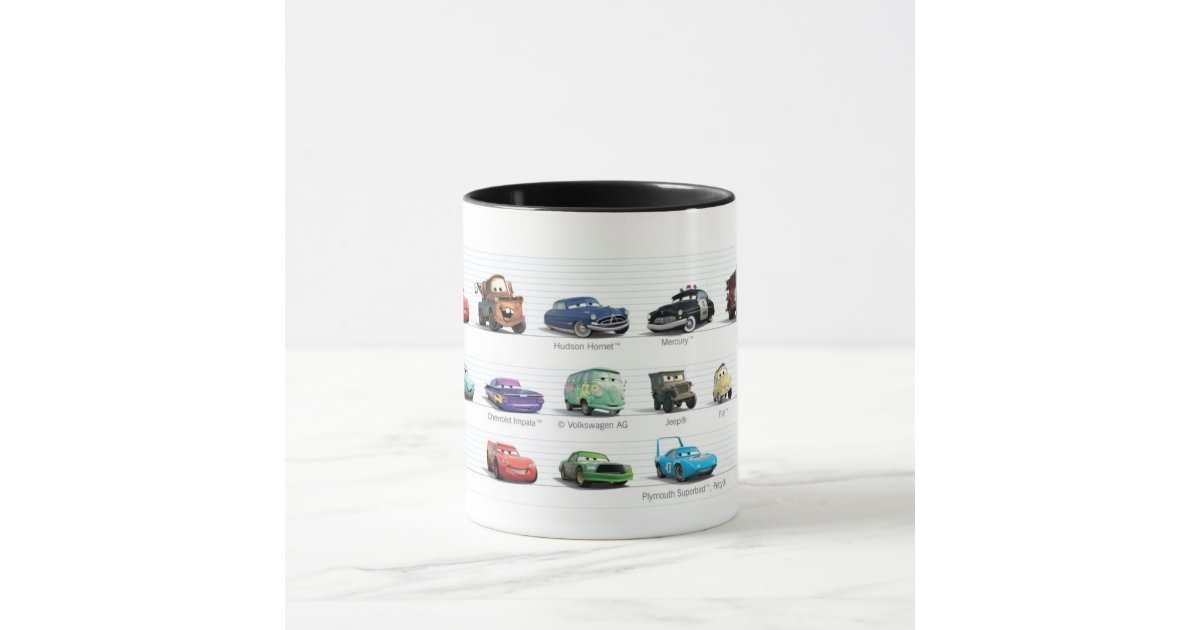 disney pixar cars mug