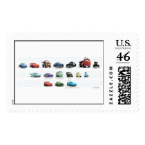 Disney Cars Lineup postage by disney Disney Cars Lineup postage