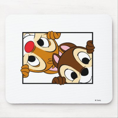 Disney Chip and Dale mousepads