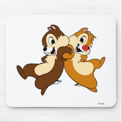 Disney Chip and Dale mousepads