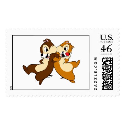 Disney Chip and Dale postage