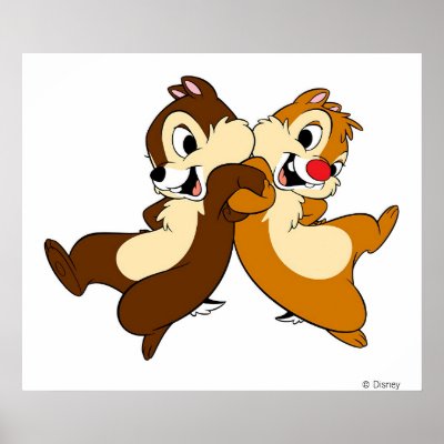 Disney Chip and Dale posters
