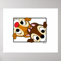 Disney Chip and Dale Poster
