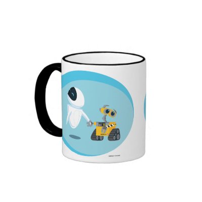 Disney EVA and WALL*E mugs
