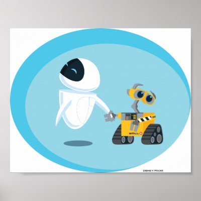 Disney EVA and WALL*E posters