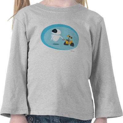 Disney EVA and WALL*E t-shirts