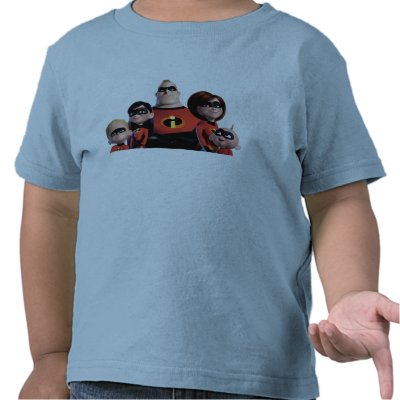 Disney Incredibles Family  t-shirts