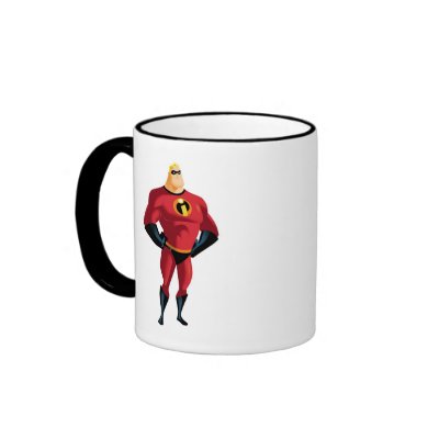 Disney Incredibles Mr. Incredible standing mugs