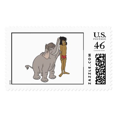 Disney Jungle Book Mowgli Baby Elephant postage