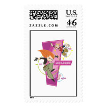 Disney Kim Possible and Ron Stoppable Action postage