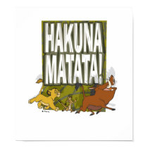 Disney Lion King Hakuna Matata! posters