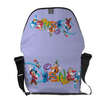 Disney Logo 2 Messenger Bag at Zazzle