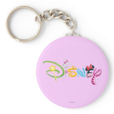 Disney Logo 3 keychains
