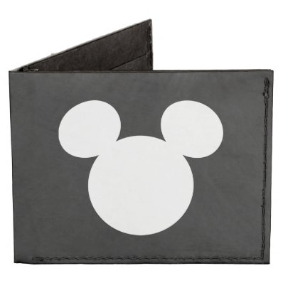 Disney Logo | Mouse Ears 3 Billfold Wallet