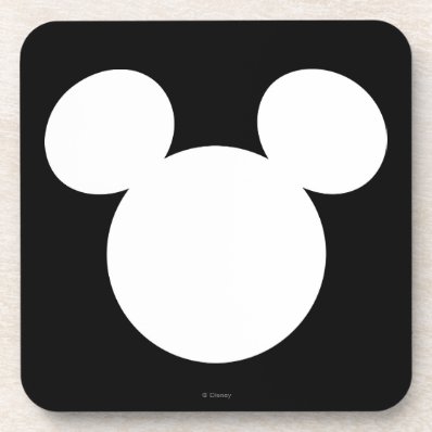 Disney Logo | Mouse Ears 3 Drink Coaster