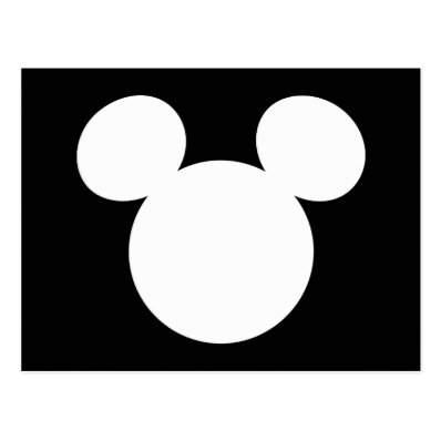 Disney Logo | Mouse Ears 3 Postcard