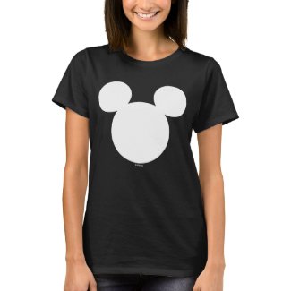 Disney Logo | White Mickey Icon