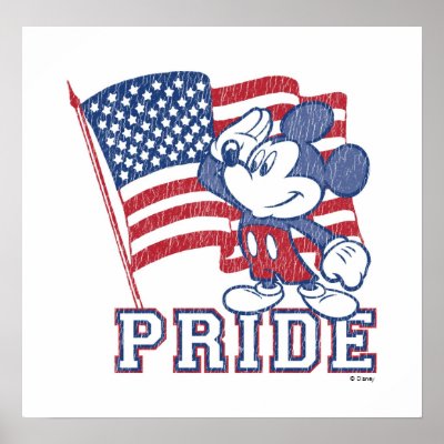 Disney Mickey Pride Vintage posters