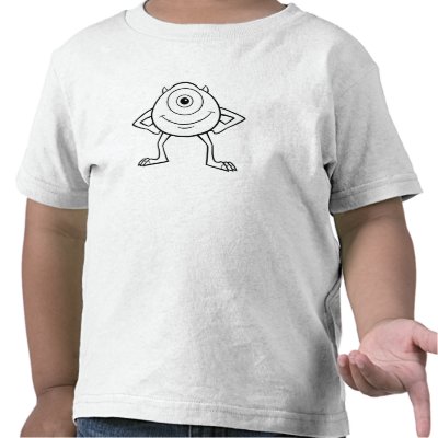 Disney Monster Inc. Mike t-shirts