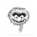 Disney Muppets Animal Sketch posters