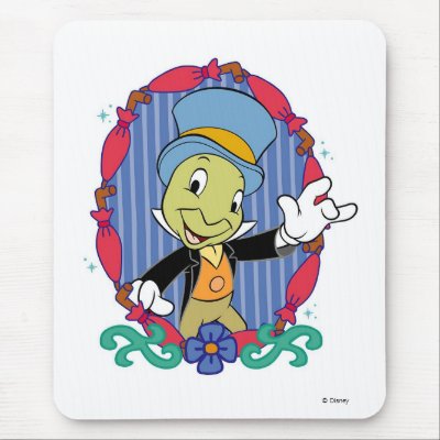 Disney Pinocchio Jiminy Cricket  mousepads