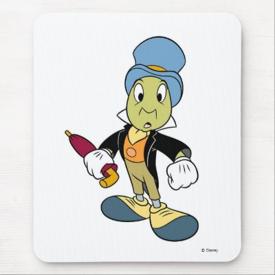 Disney Pinocchio Jiminy Cricket standing mousepads