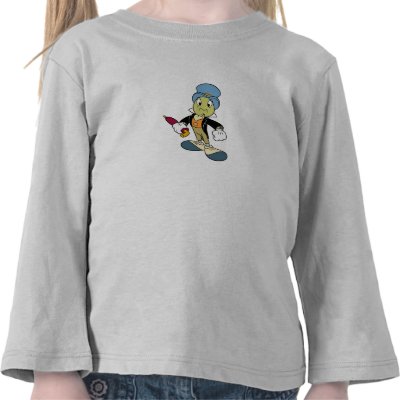 Disney Pinocchio Jiminy Cricket standing t-shirts
